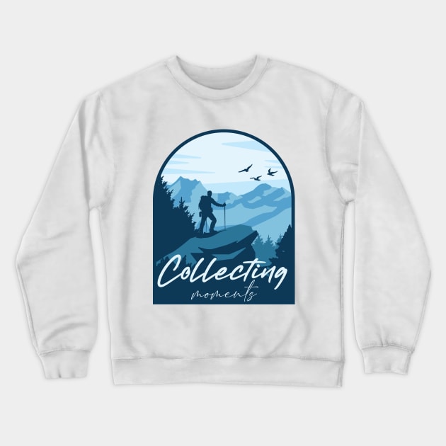 Adventure Awaits Crewneck Sweatshirt by ArtRoute02